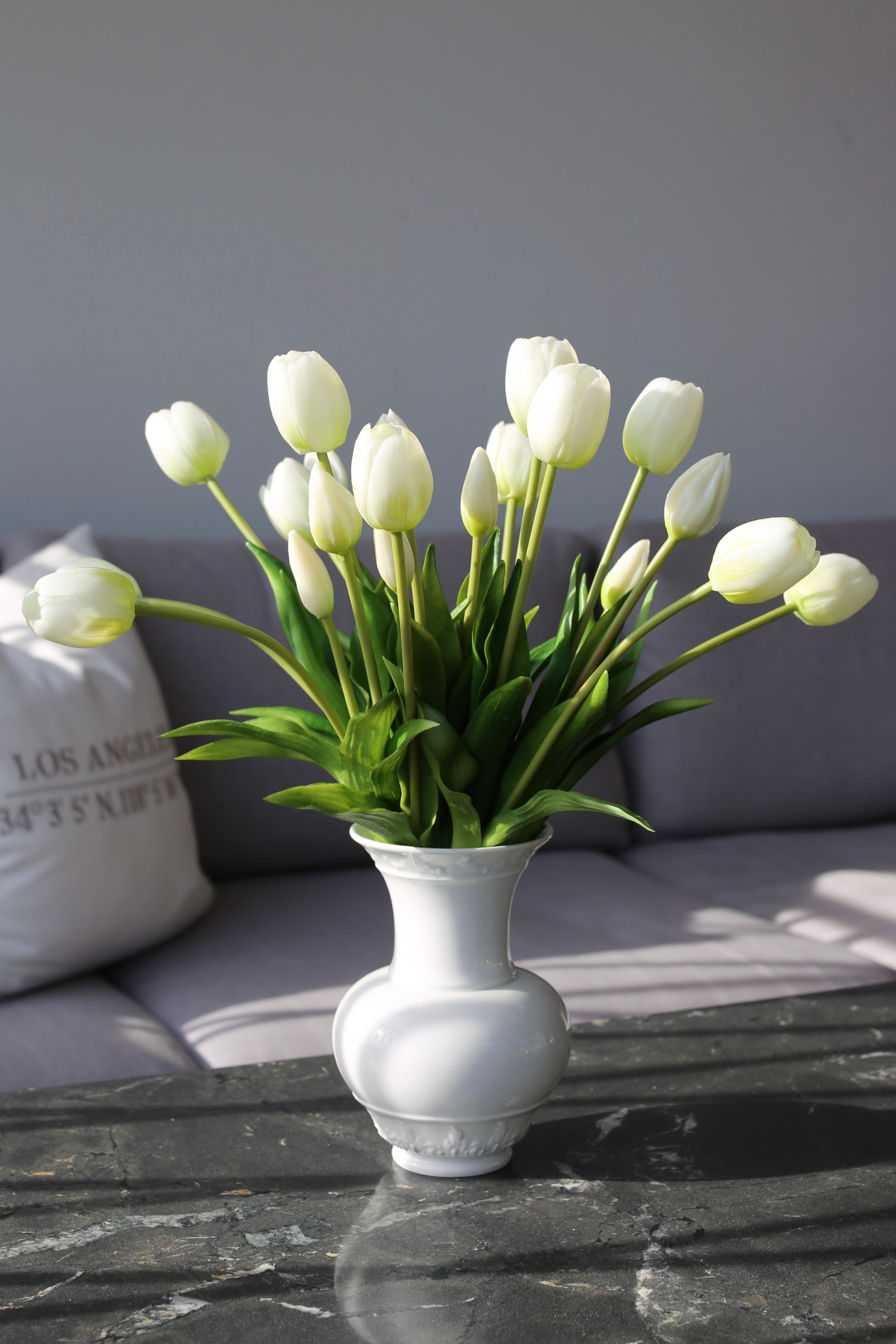 White Tulip Bouquet