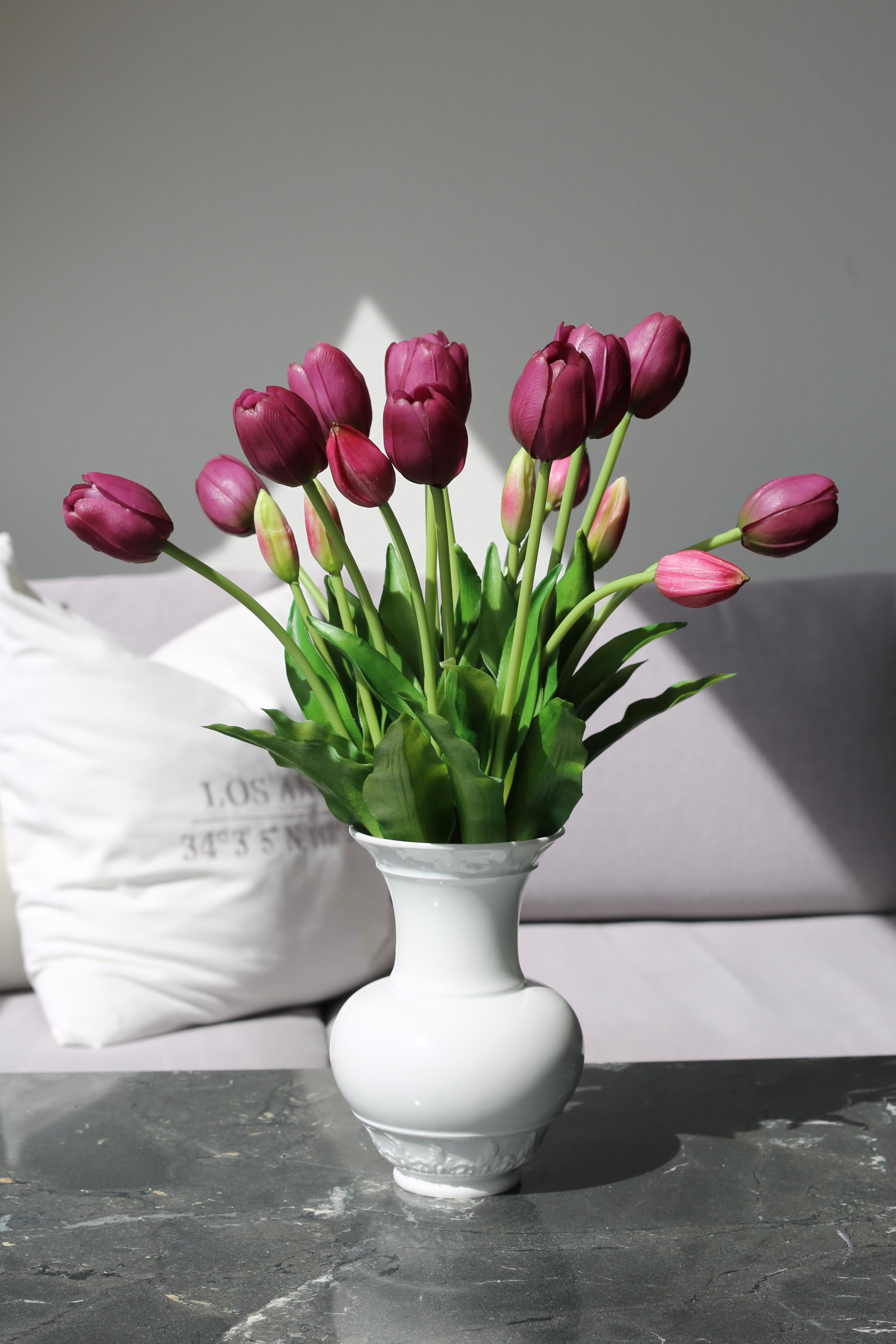 Burgundy Tulip Bouquet