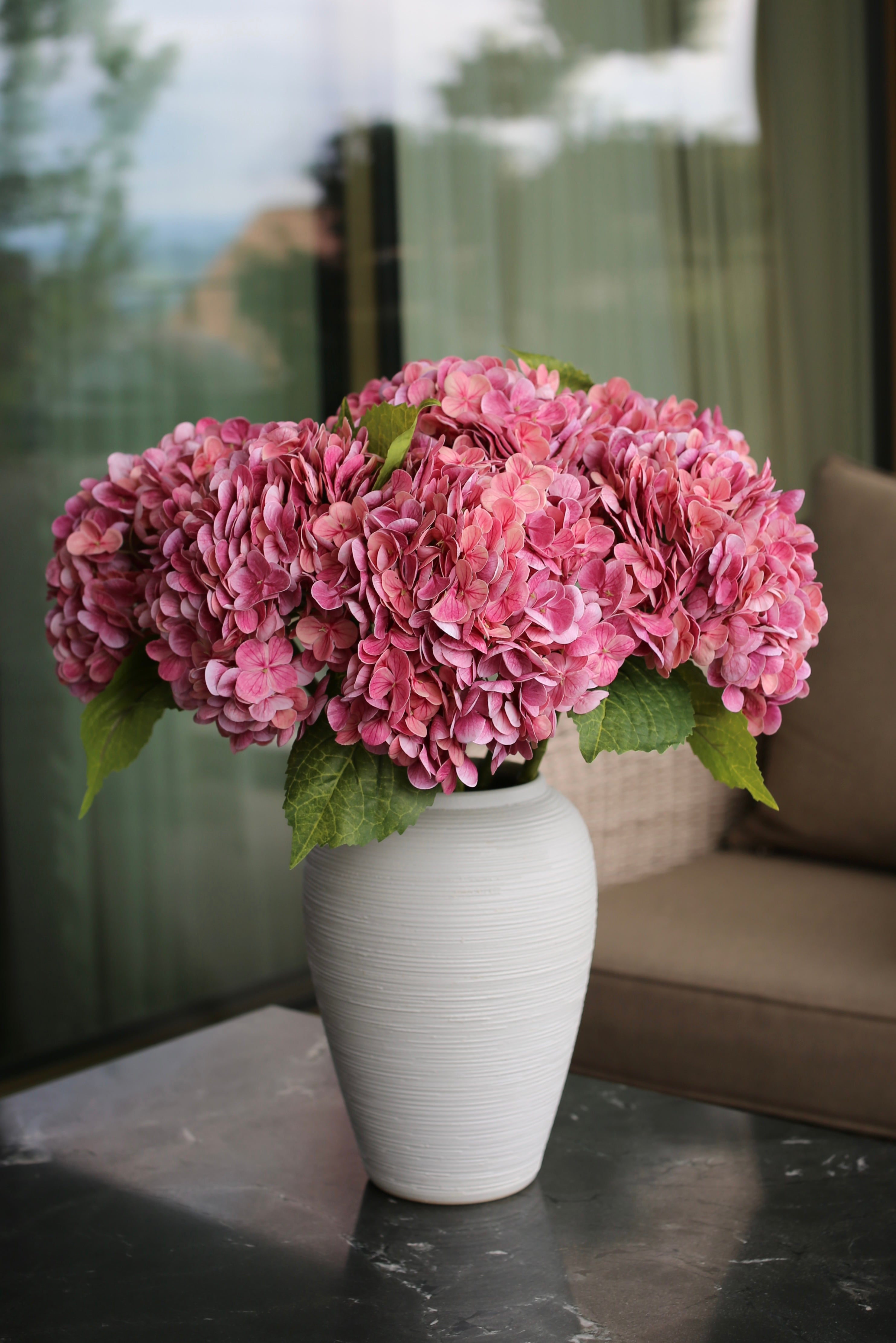 Pink Hydrangea Bouquet