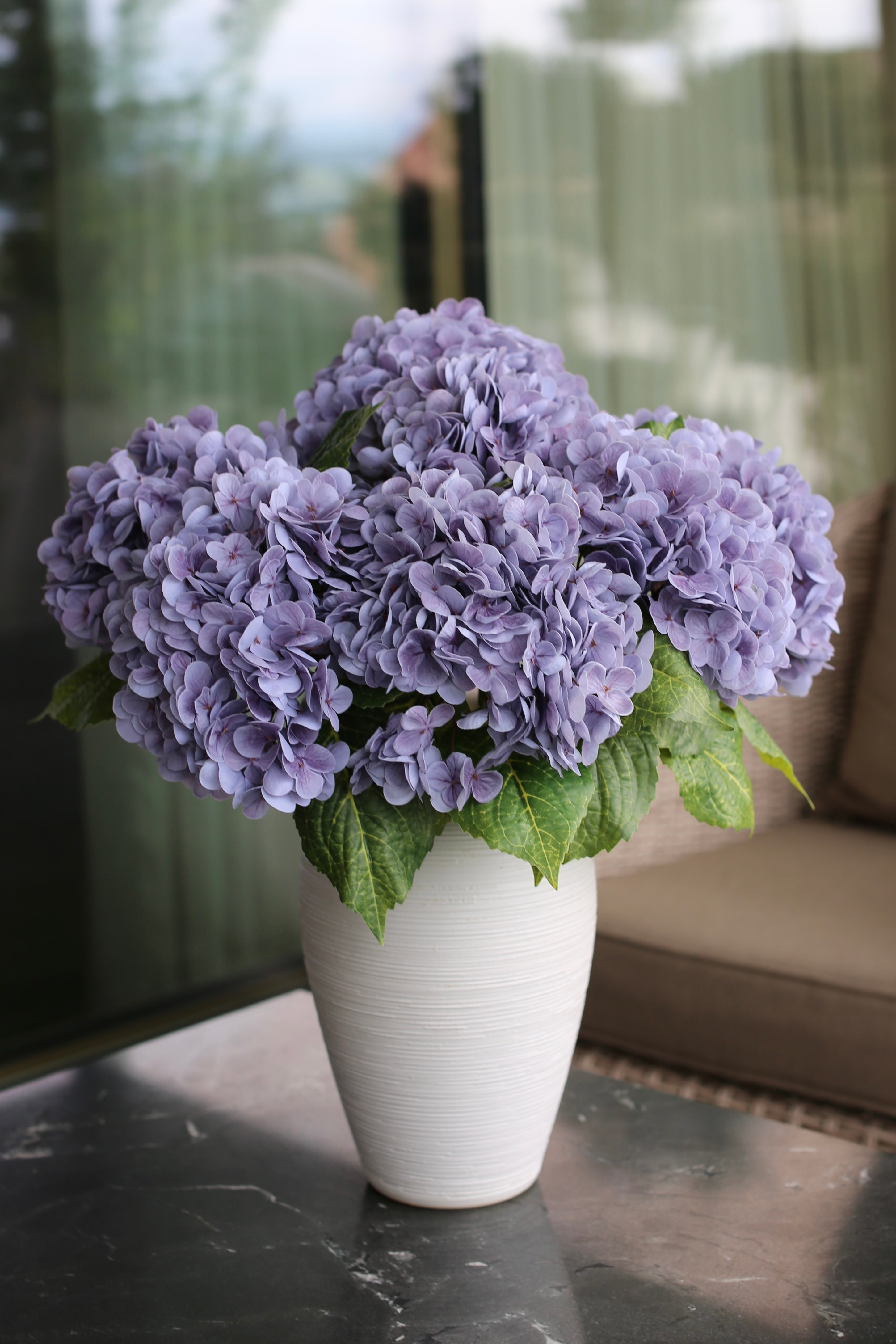 Purple Hydrangea Bouquet