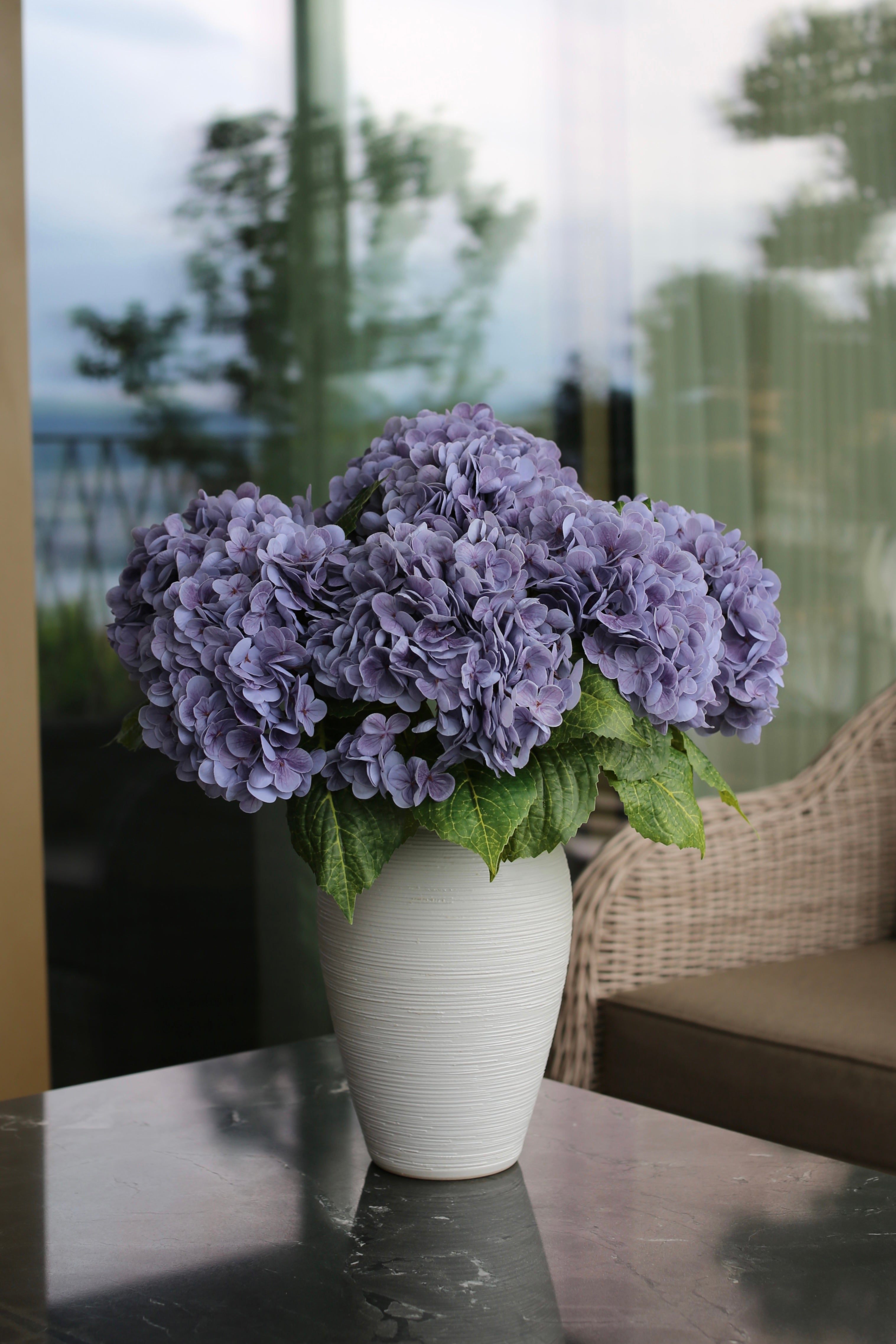 Purple Hydrangea Bouquet