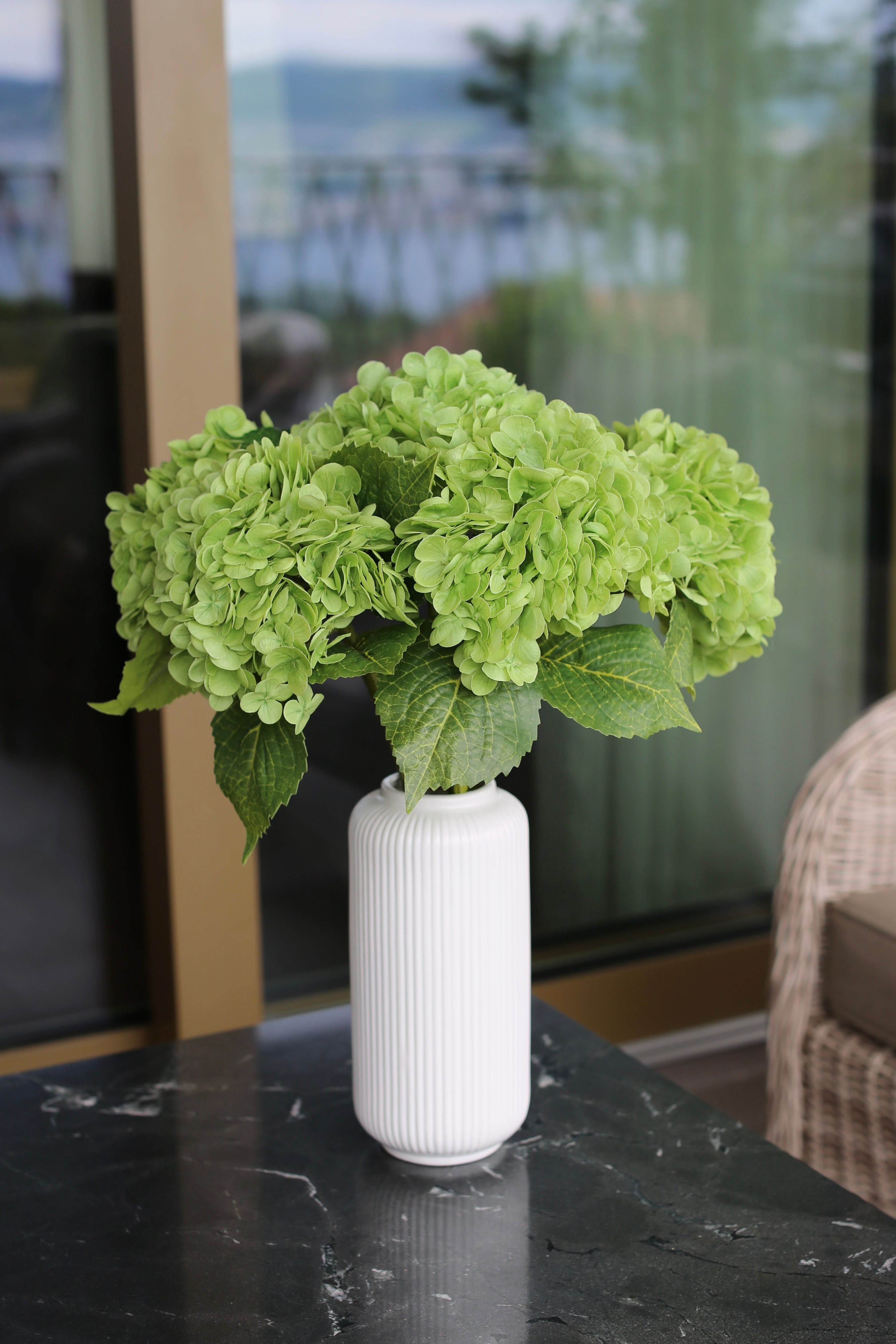 Small Hydrangea Bouquet Green